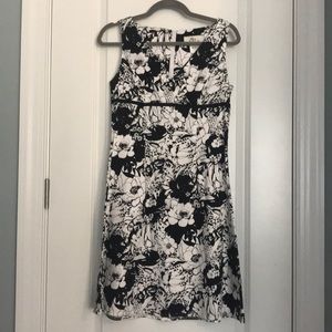 Black and white dress